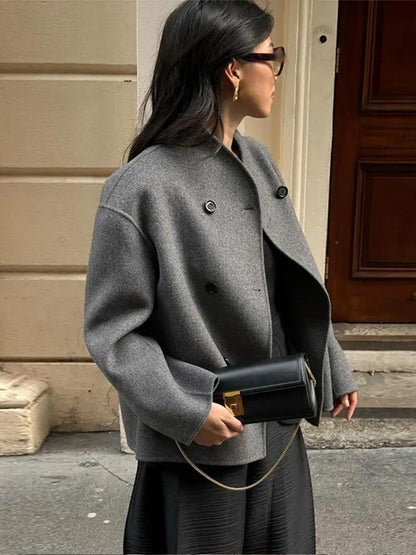 Vero | Double Breasted Oversized Jacket