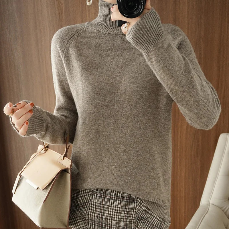 Vero | Stylish Merino Turtleneck Sweater