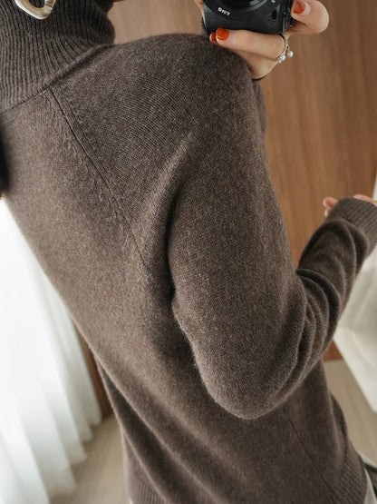 Vero | Stylish Merino Turtleneck Sweater