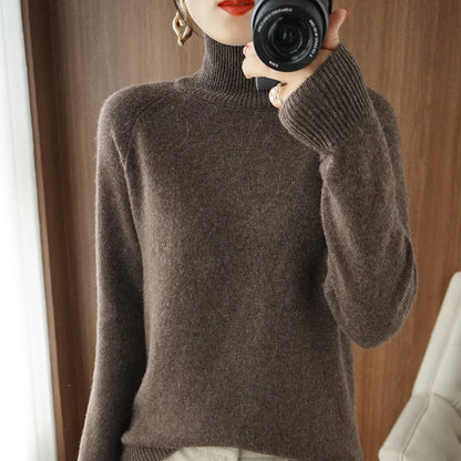 Vero | Stylish Merino Turtleneck Sweater